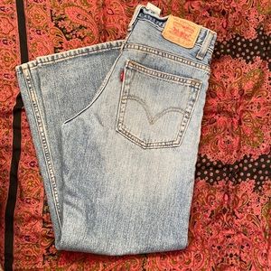 Worn Levi Jeans